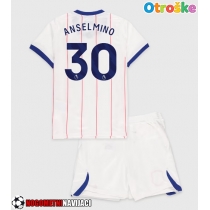 Otroške Nogometnih dresov Chelsea Aaron Anselmino #30 Tretji 2026-27 Kratki rokavi (+ hlače)